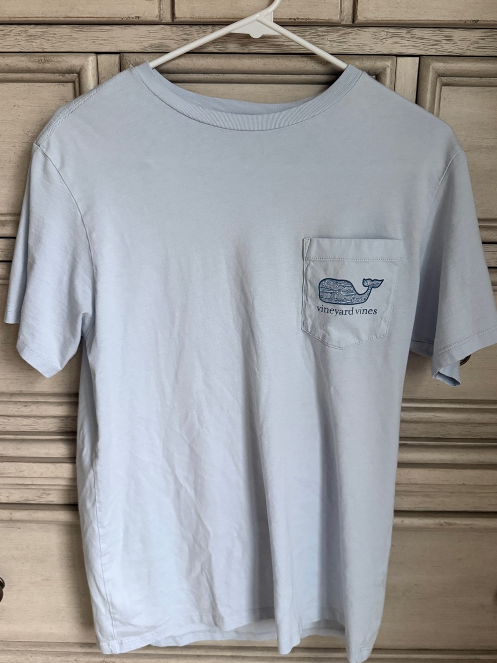 Preloved Vineyard Vines Youth XS Light Blue Soft Tee
